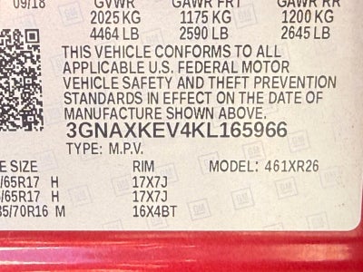 2019 Chevrolet Equinox LT