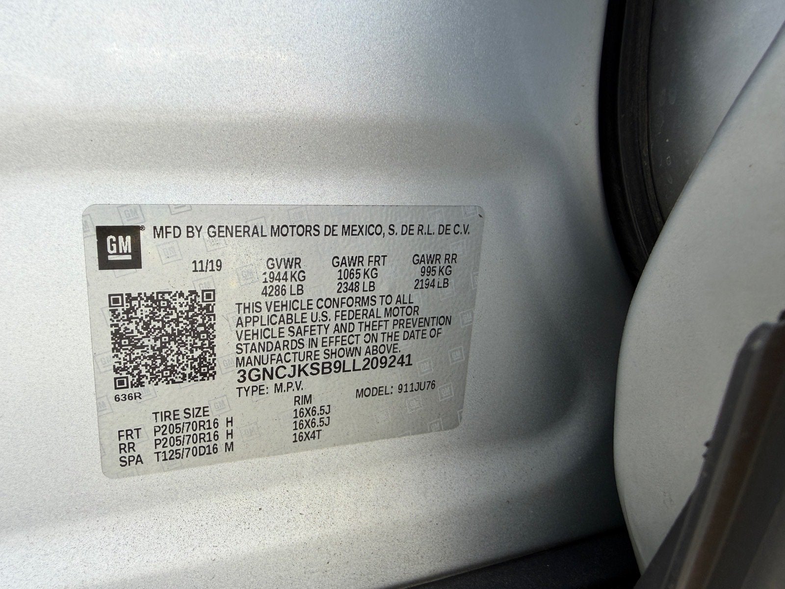 2020 Chevrolet Trax LS