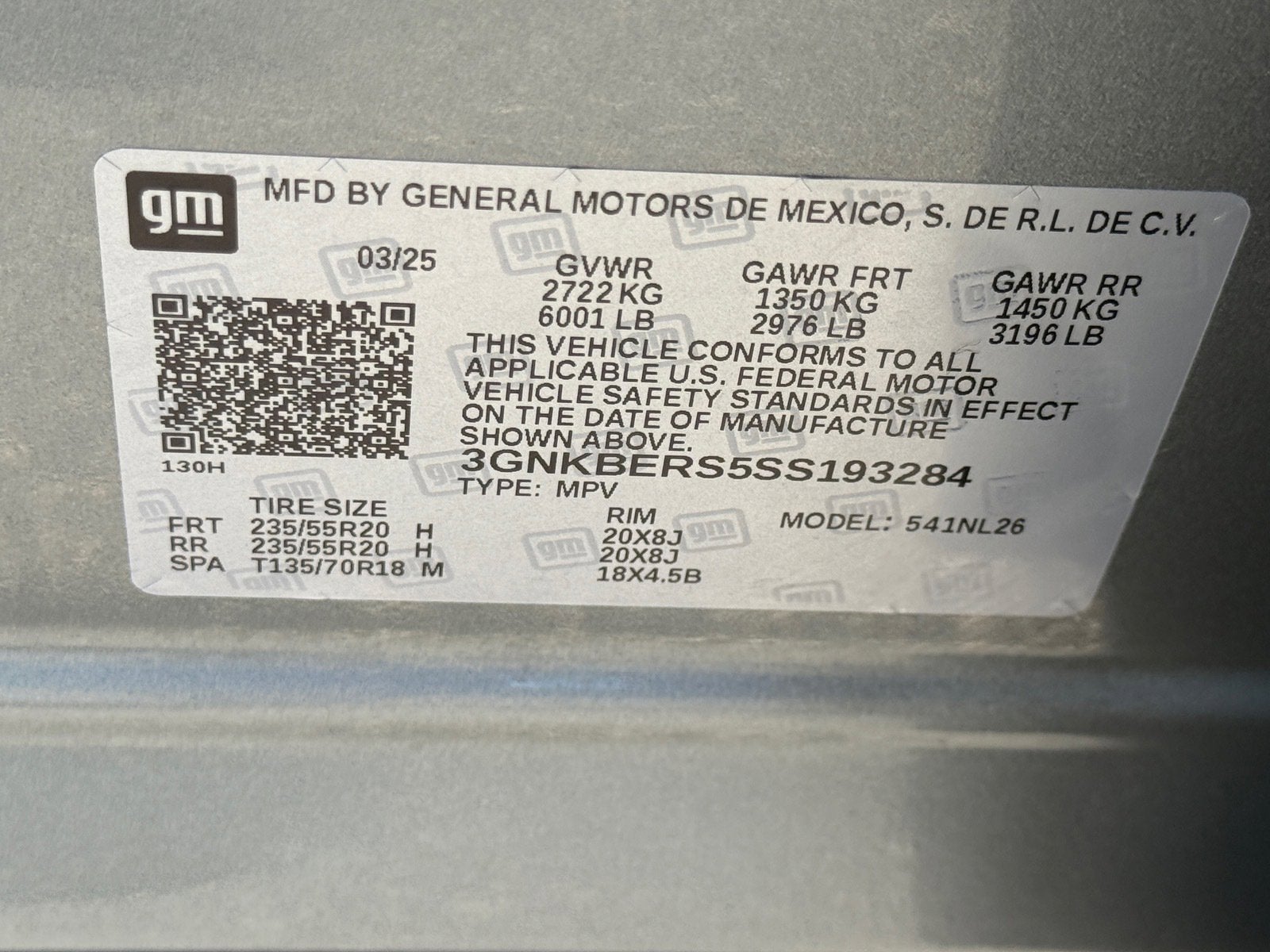 2025 Chevrolet Blazer RS