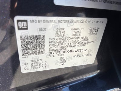 2023 GMC Sierra 1500 SLE