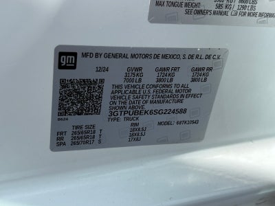 2025 GMC Sierra 1500 SLE