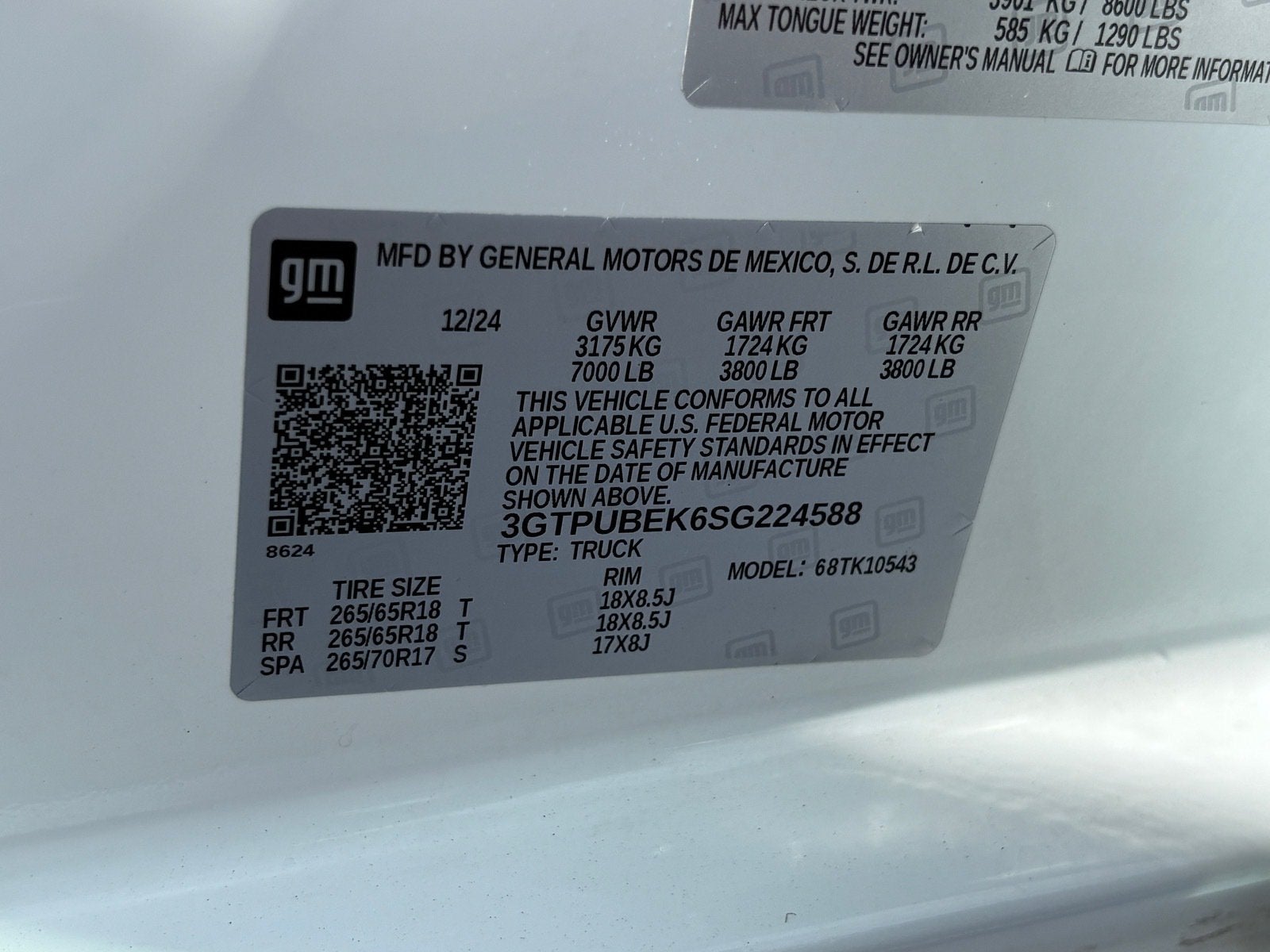 2025 GMC Sierra 1500 SLE