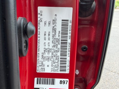2023 Toyota Tacoma 4WD TRD Off Road