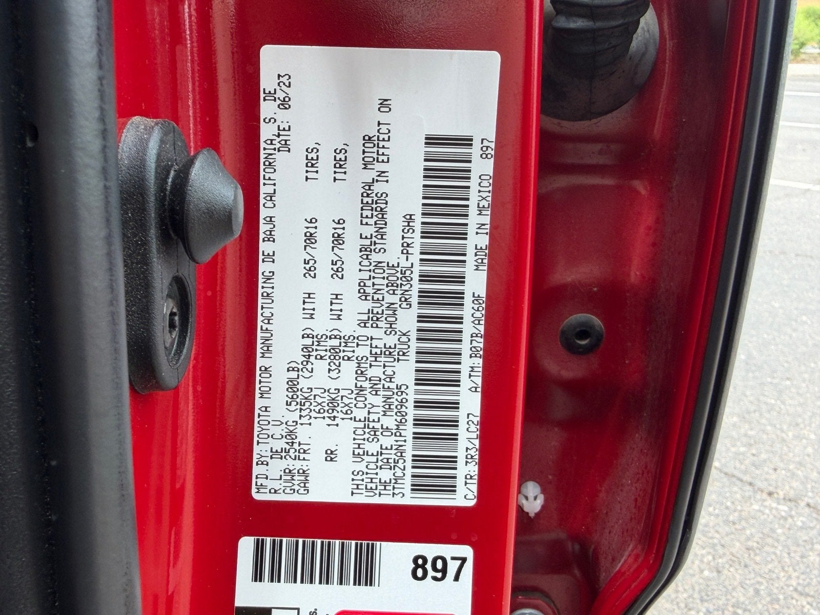 2023 Toyota Tacoma 4WD TRD Off Road