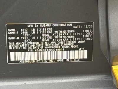 2024 Subaru Crosstrek Sport