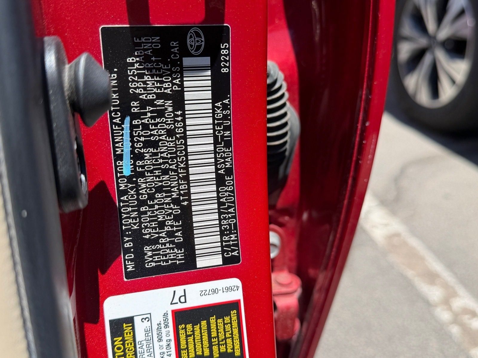 2012 Toyota Camry XLE