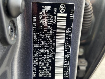 2012 Toyota Camry SE