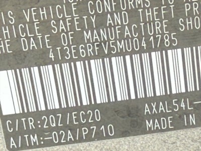 2021 Toyota RAV4 Hybrid XSE