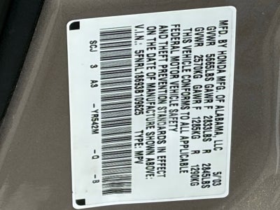 2003 Honda Odyssey EX