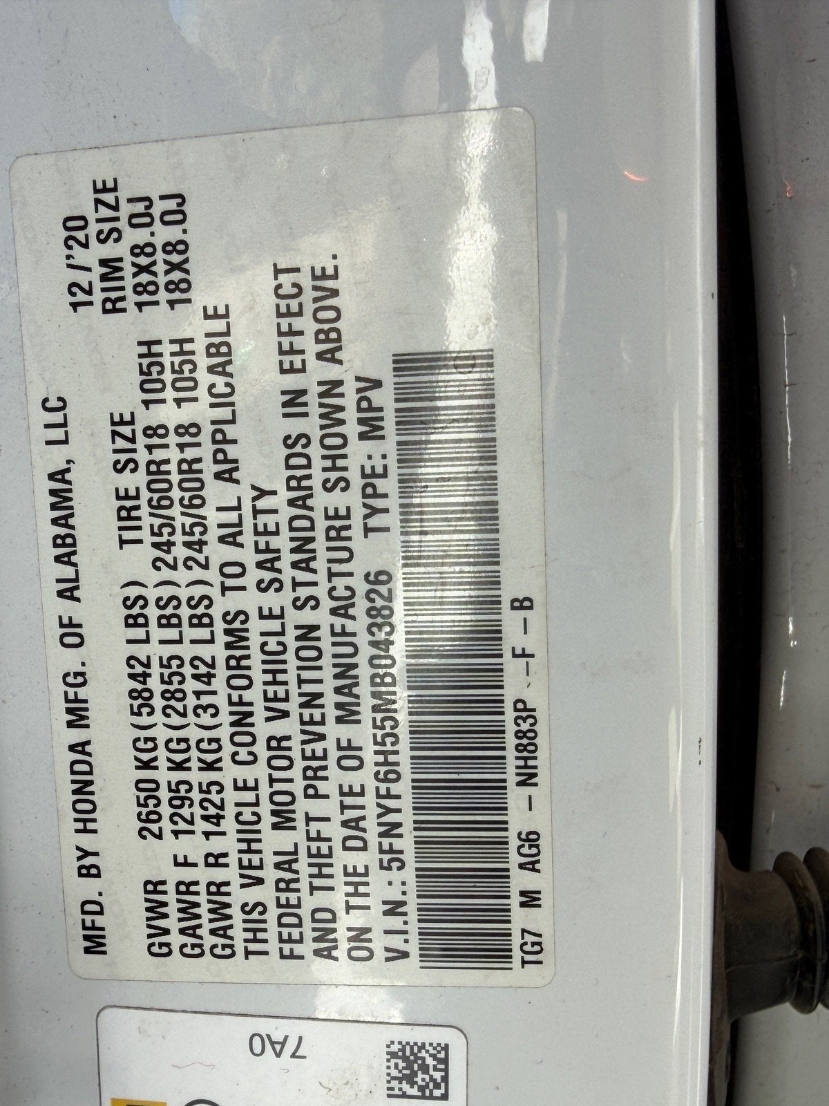 2021 Honda Pilot EX-L