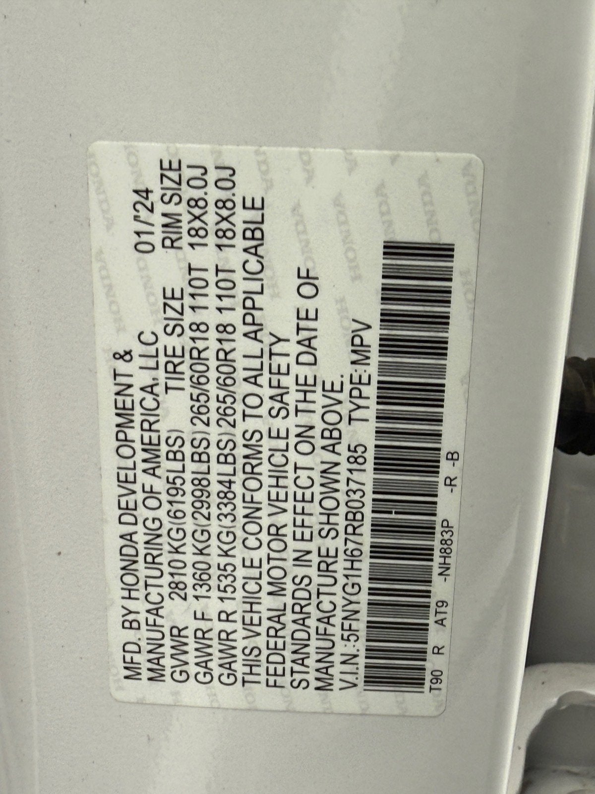 2024 Honda Pilot TrailSport