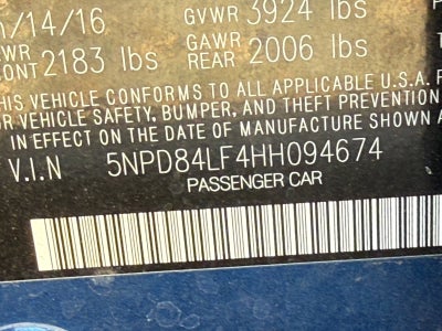 2017 Hyundai Elantra Limited