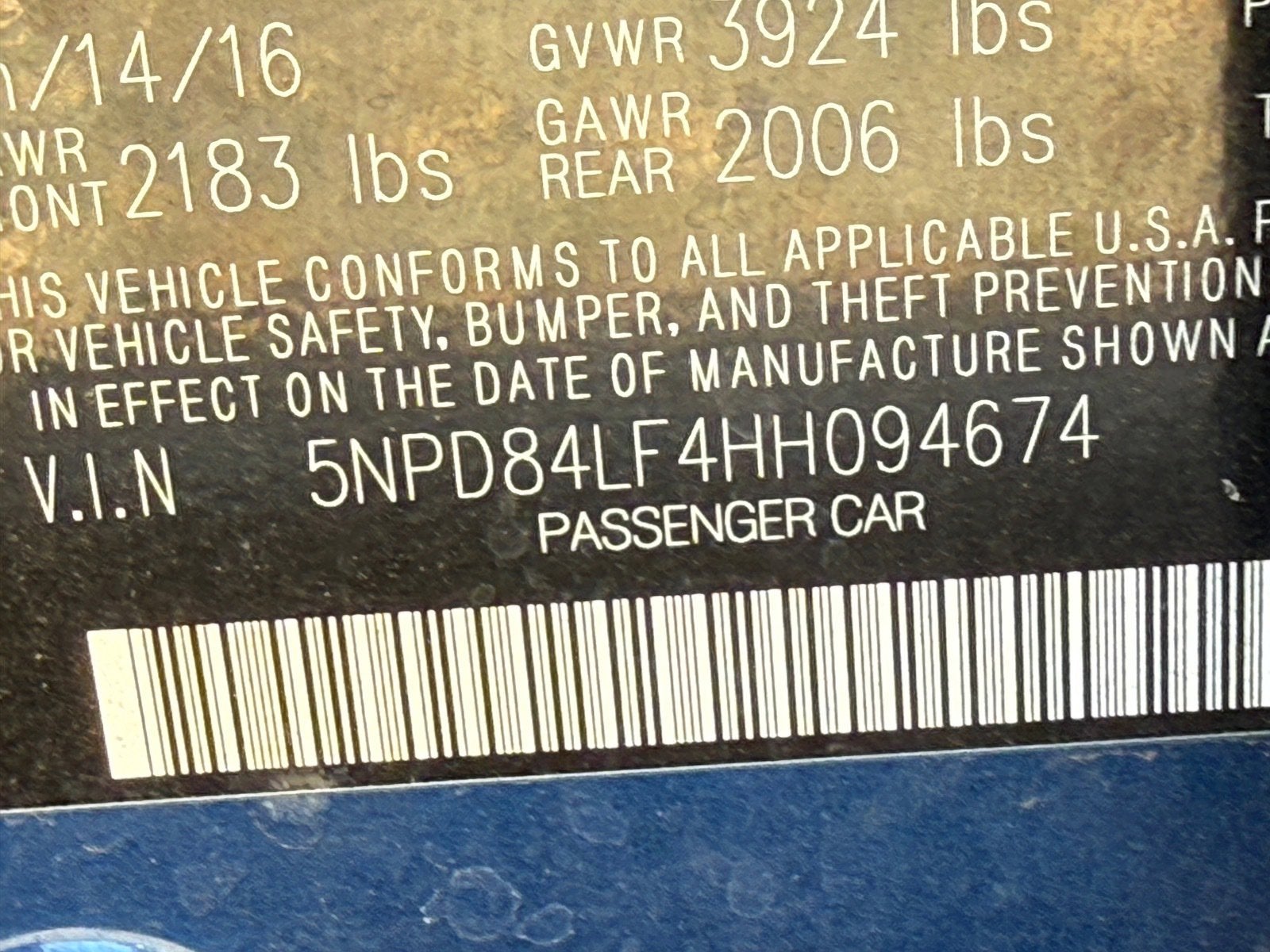 2017 Hyundai Elantra Limited