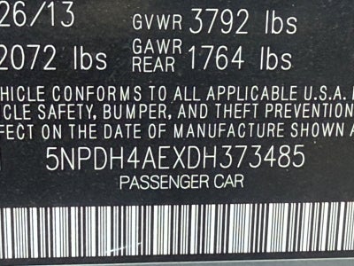 2013 Hyundai Elantra GLS PZEV