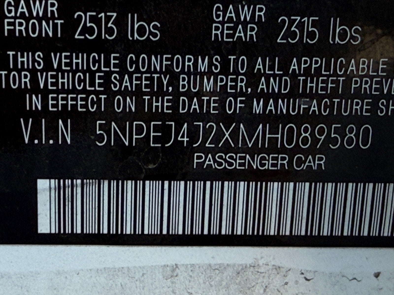 2021 Hyundai Sonata SEL Plus