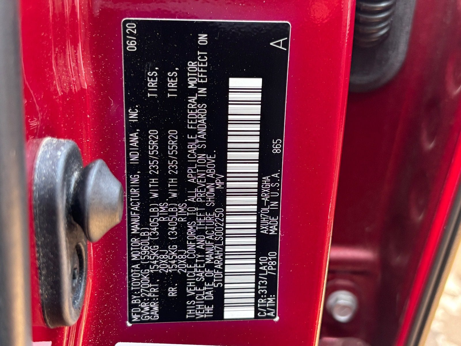 2020 Toyota Highlander Hybrid Platinum