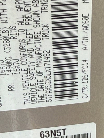 2020 Toyota Tacoma 2WD SR5