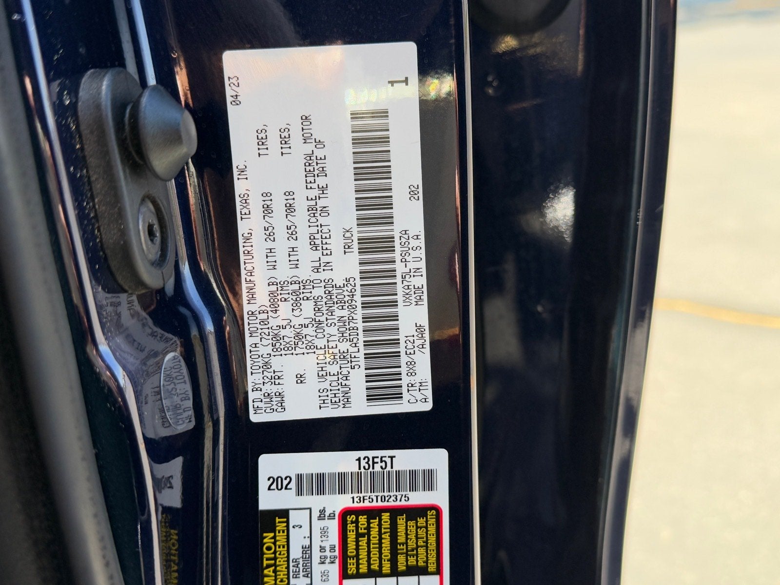 2023 Toyota Tundra 4WD SR5