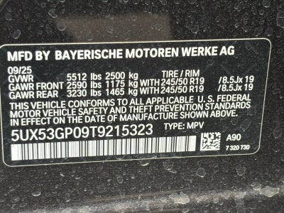 2026 BMW X3 30 xDrive