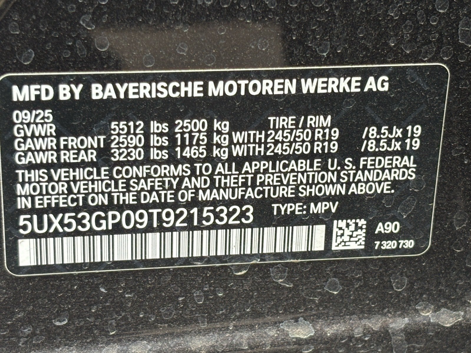2026 BMW X3 30 xDrive