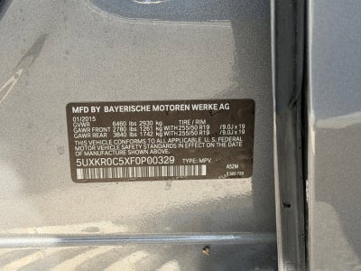 2015 BMW X5 xDrive35i