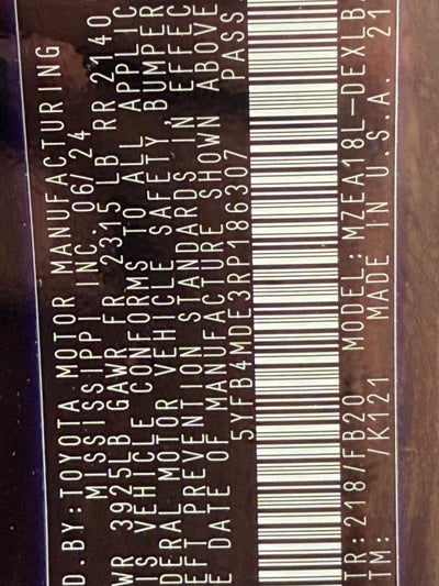 2024 Toyota Corolla LE