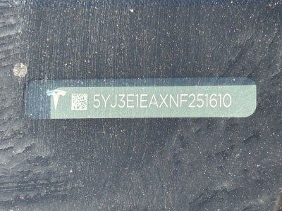2022 Tesla Model 3 Base