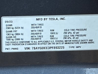 2023 Tesla Model Y Long Range