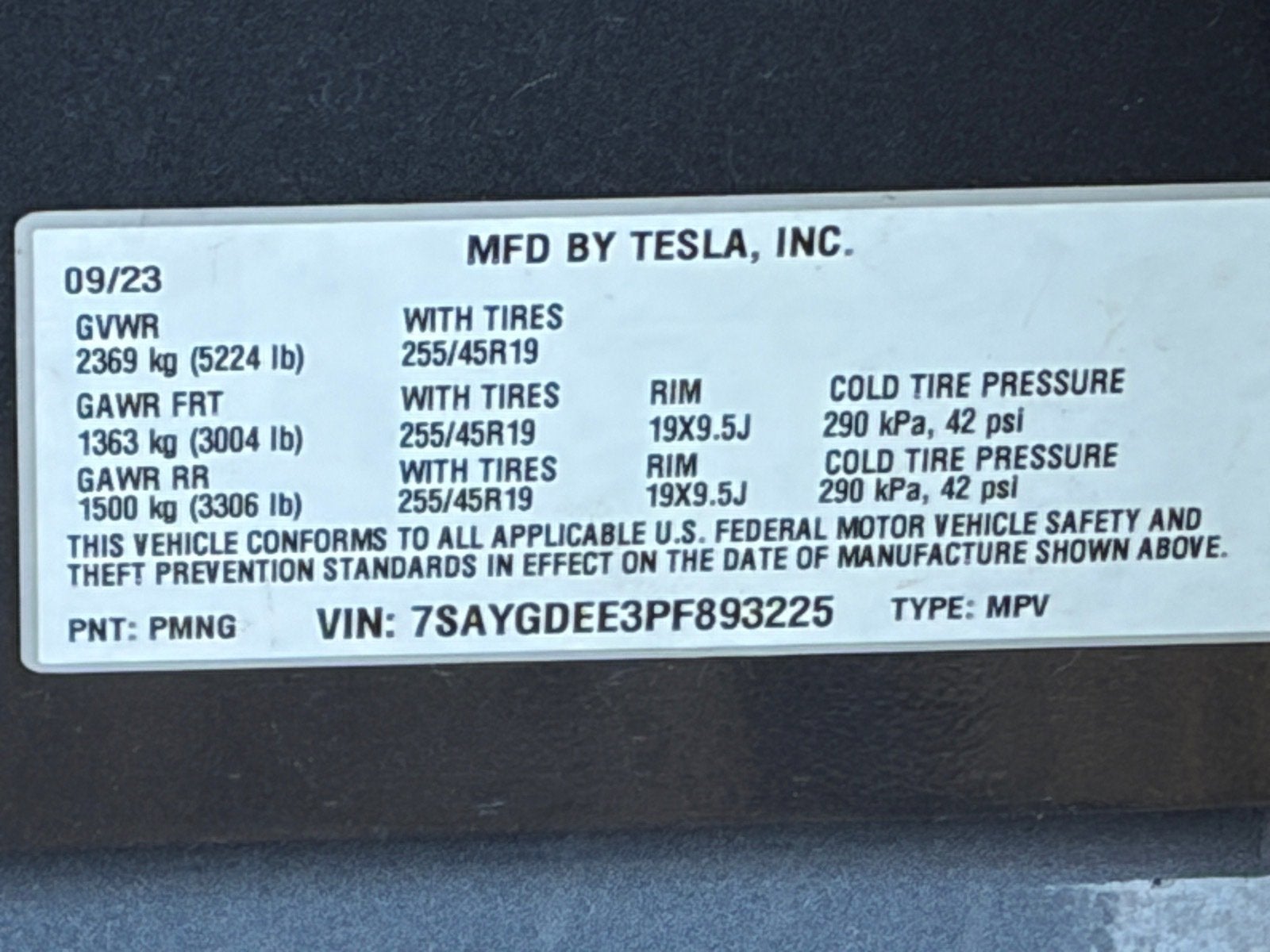 2023 Tesla Model Y Long Range