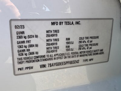 2023 Tesla Model Y Long Range
