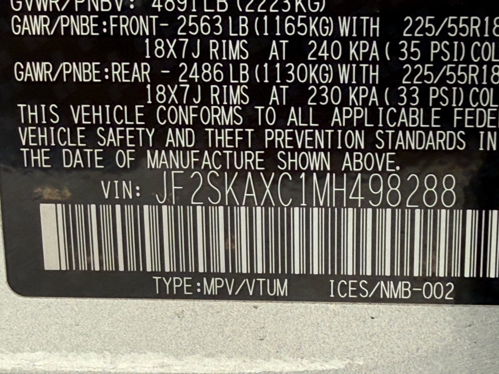 2021 Subaru Forester Touring