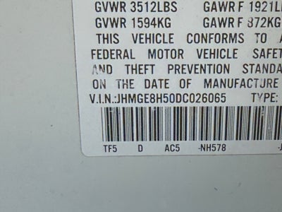 2013 Honda Fit Sport