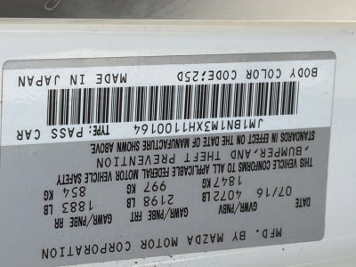 2017 Mazda Mazda3 5-Door Grand Touring