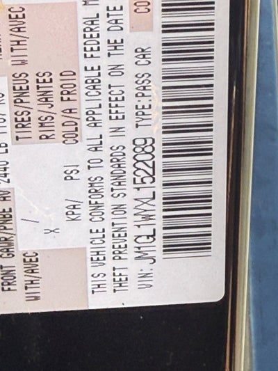 2020 Mazda Mazda6 Grand Touring Reserve