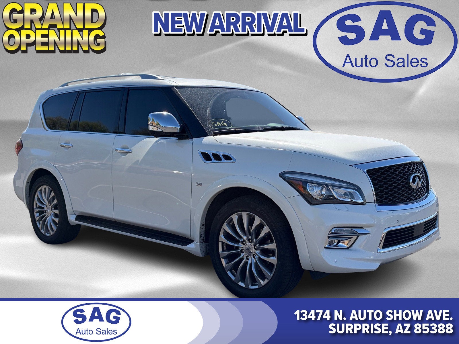 2015 INFINITI QX80 Base
