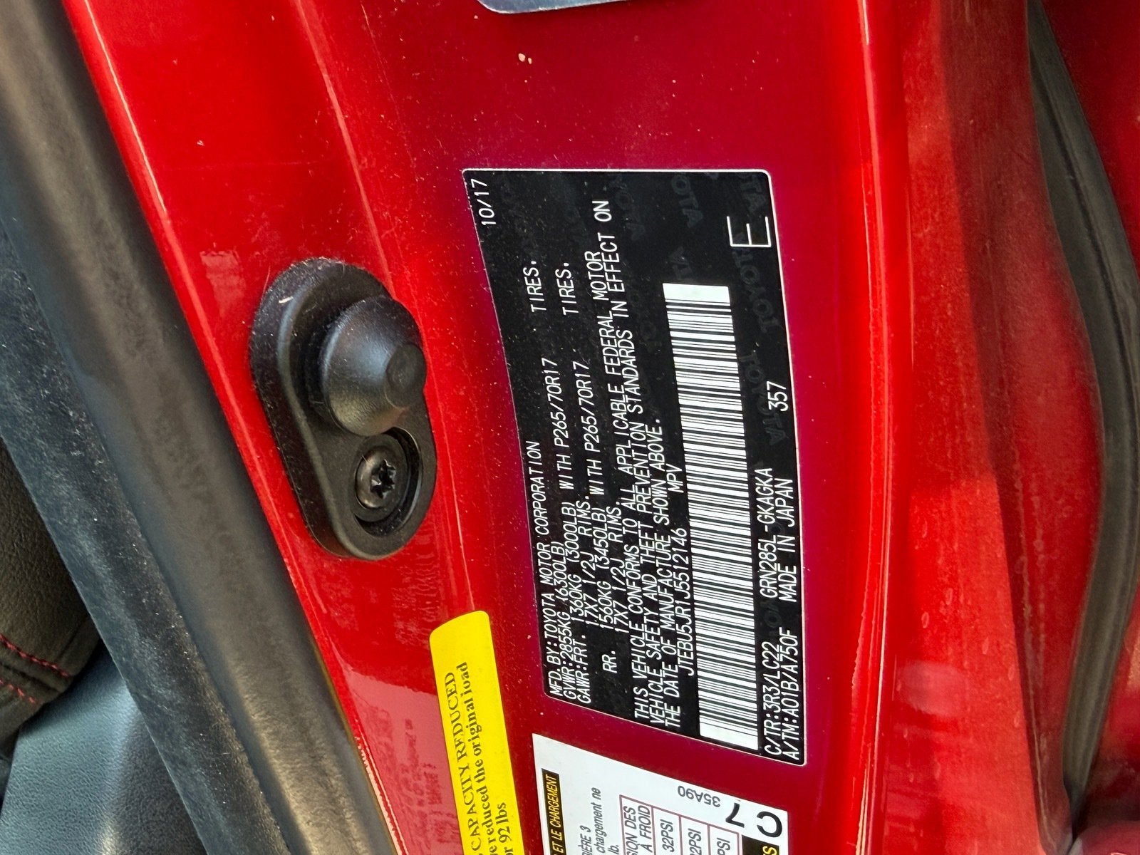 2018 Toyota 4Runner TRD Off Road Premium
