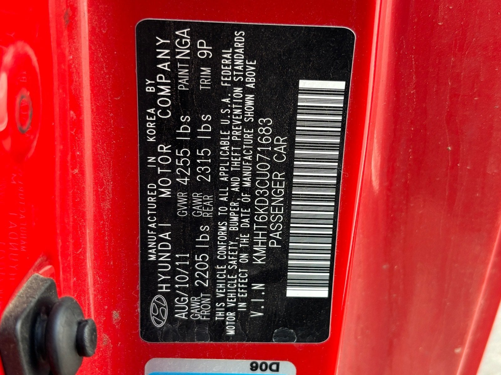 2012 Hyundai Genesis Coupe 2.0T
