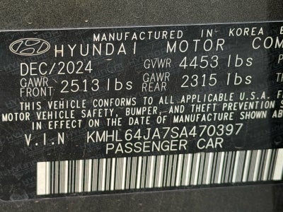 2025 Hyundai Sonata SEL