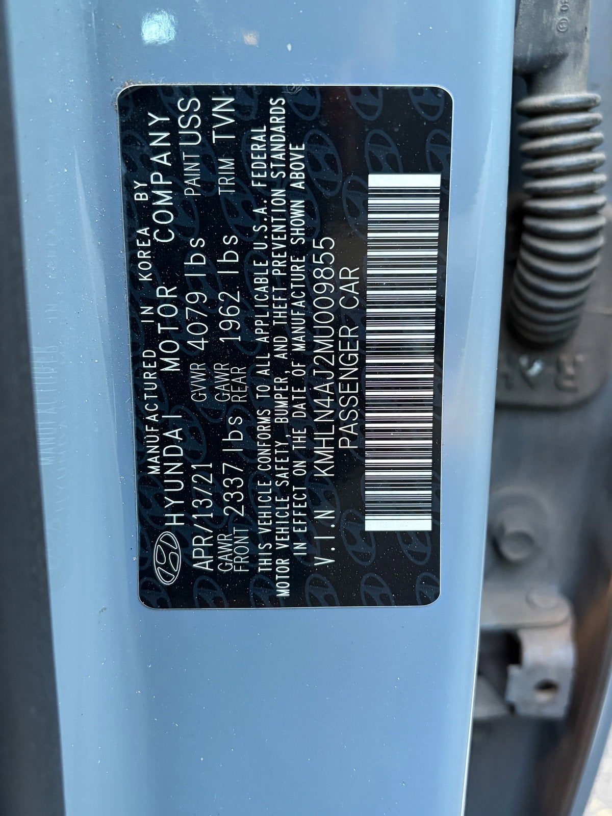 2021 Hyundai Elantra Hybrid Limited