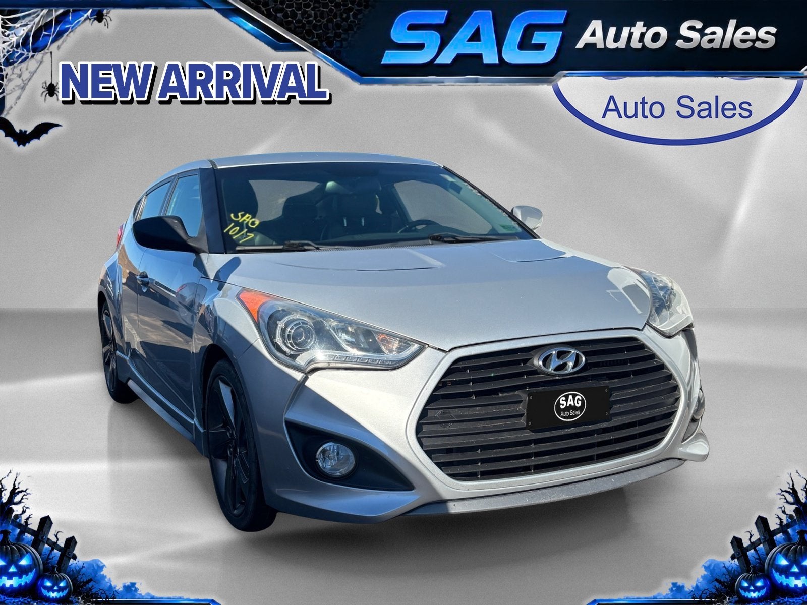 2013 Hyundai Veloster Turbo w/Blue Int