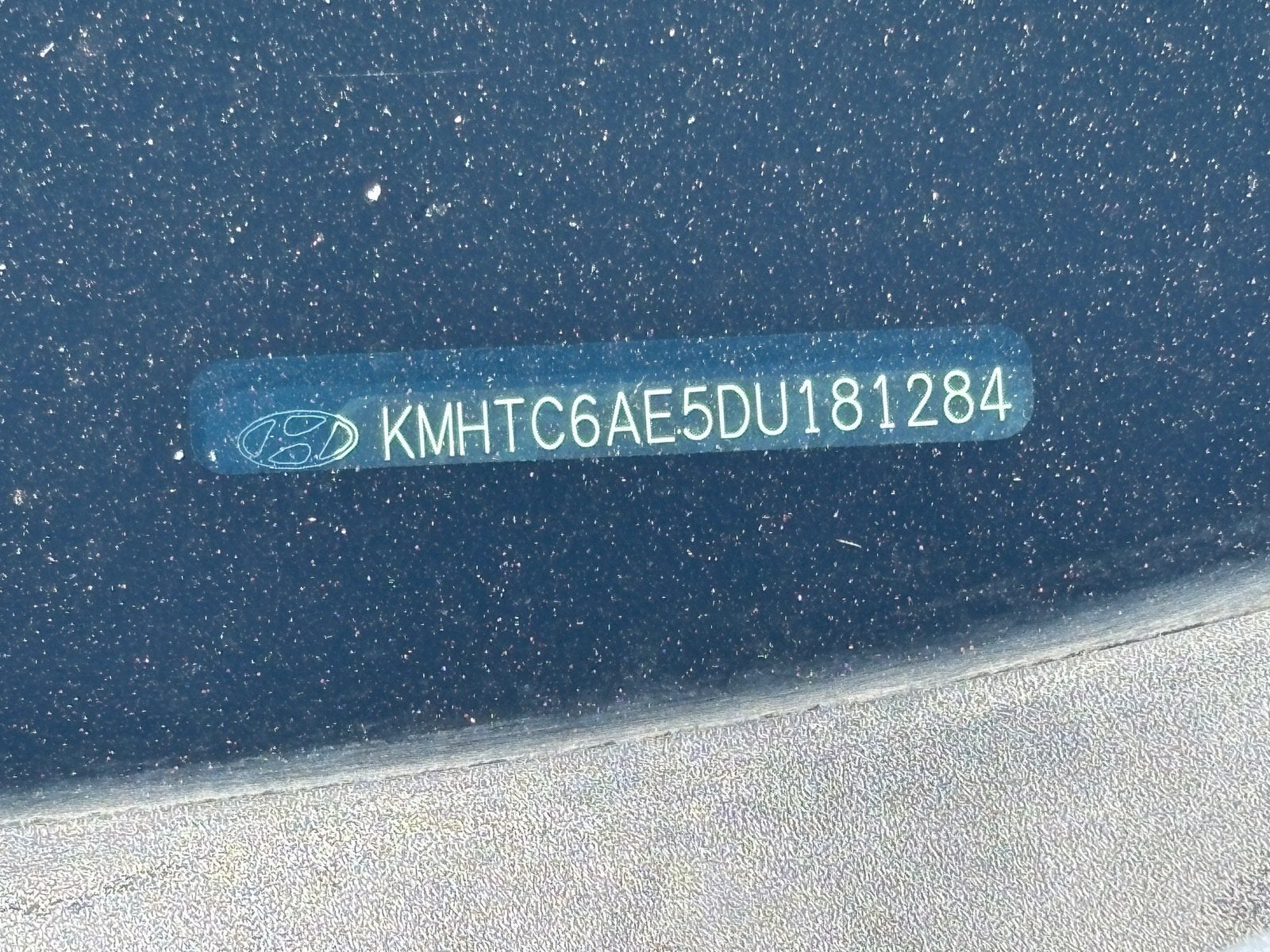 2013 Hyundai Veloster Turbo w/Blue Int