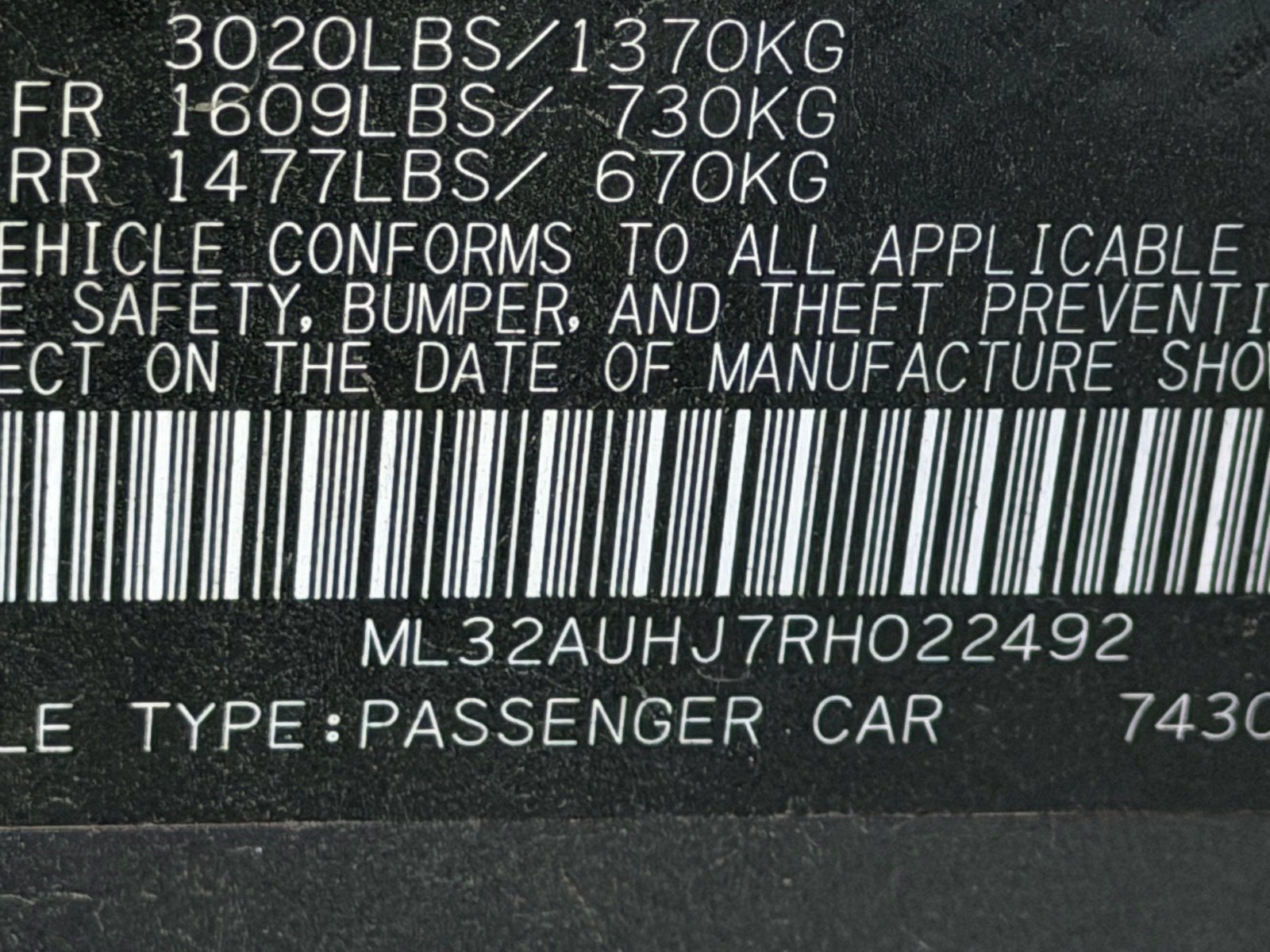 2024 Mitsubishi Mirage Base