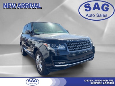 2017 Land Rover Range Rover 3.0L V6 Turbocharged Diesel Td6