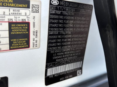 2019 Land Rover Range Rover Autobiography