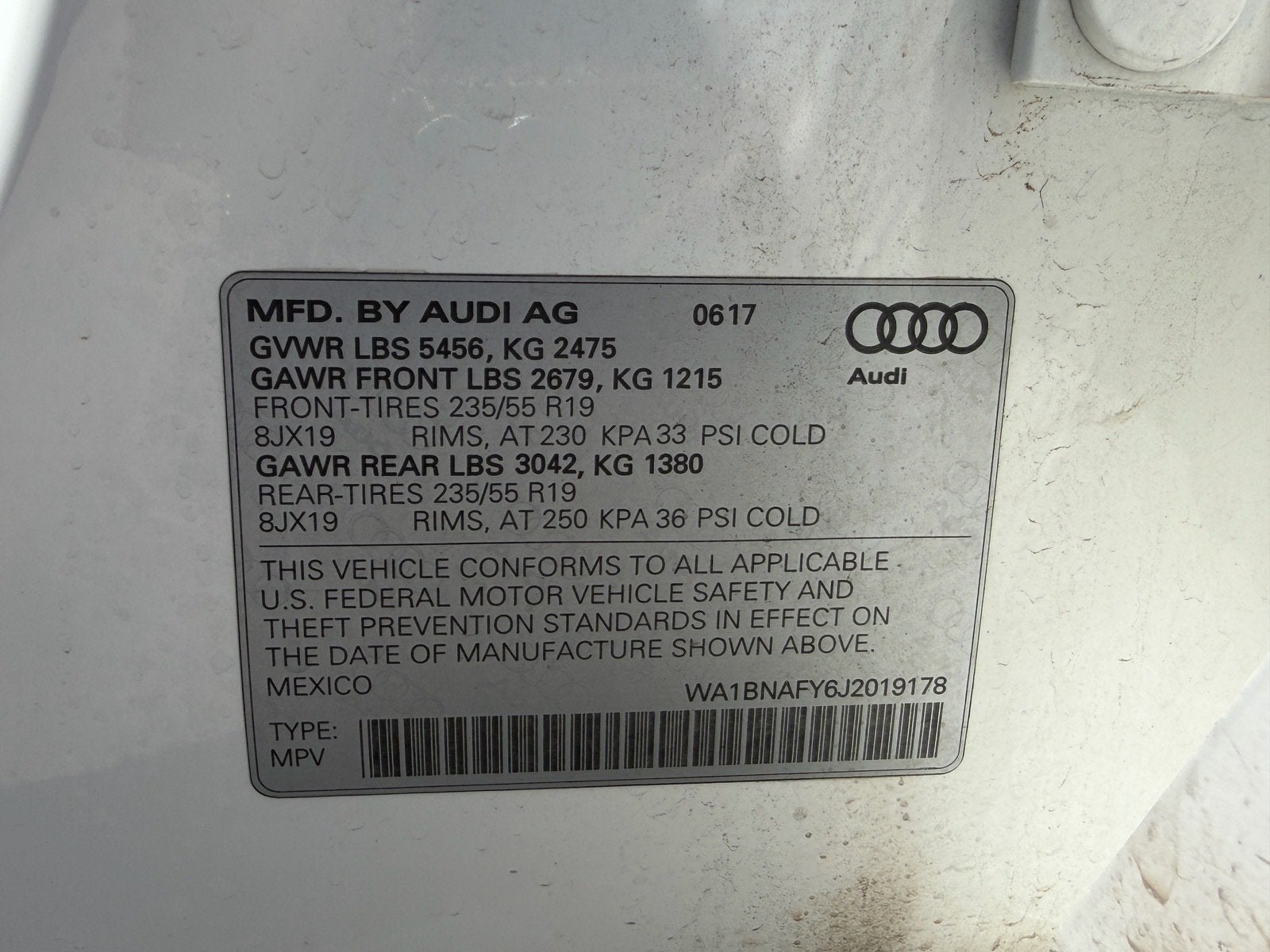 2018 Audi Q5 Premium Plus