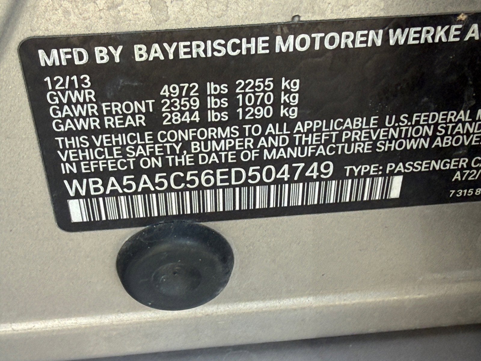 2014 BMW 5 Series 528i