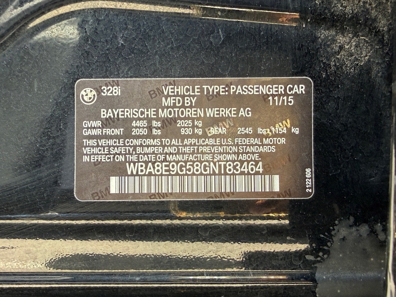 2016 BMW 3 Series 328i