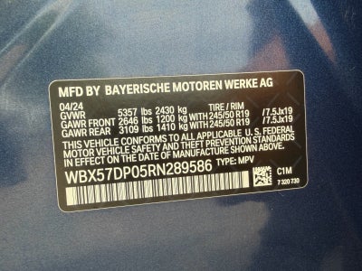 2024 BMW X3 xDrive30i